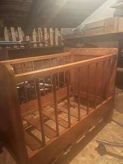 Mini postýlka retro