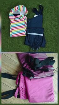 4x nepromokavé kalhoty, vel. 128,134,140