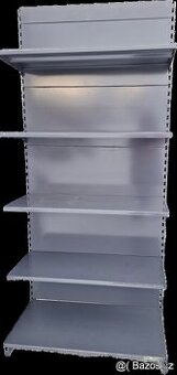 Regál kovový antracit