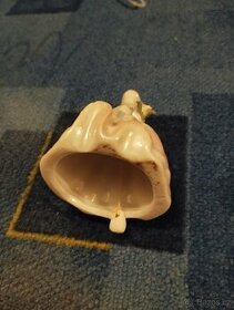 Porcelánová panenka- zvonek