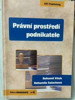 Právní prostředí podnikatele - Vítek, Salachová