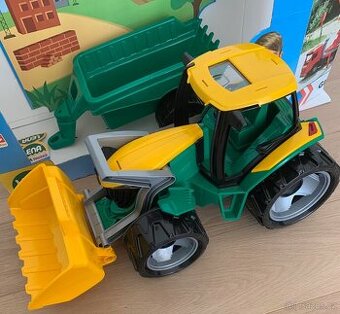 LENA traktor se lžící a přívěsem