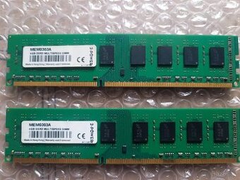 RAM 2x4GB (8GB) DDR3 1066/1333/1600 MHz