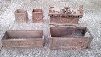 Litinové díly že starožitných kamen