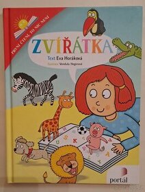 Zvířátka-kniha jak NOVÁ:PRVNÍ ČTENÍ,TO NIC NENÍ, E. Horaková