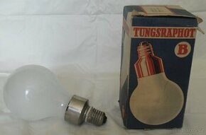 Historická žárovka Tungsraphot 500W