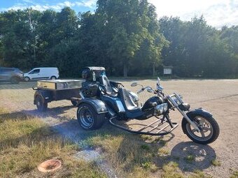 BOOM easy trike s přívěsem