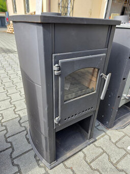 Krbová kamna BELLA THALIA, 6,2kW, šedá