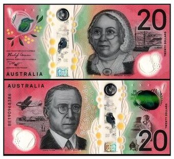 Austrálie - 20 Dolarů bankovka, 2019, UNC