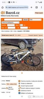 Dětské kolo b-twin