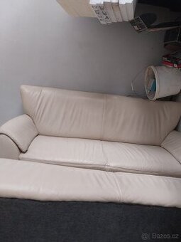 Kožená sedací souprava 3+2+křeslo