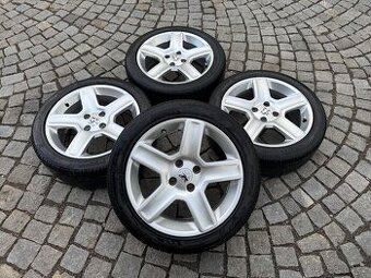 Alu Peugeot 4x108 r17 letni pneu 205/50 r17