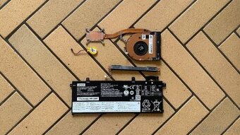 Náhradní díly Lenovo ThinkPad T490 / T14 - baterie, heatsink