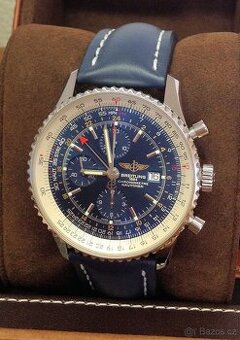 Breitling Navitimer World GMT 46mm A24322 Blue