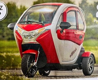 Elektrická Tříkolka ELBLESK Li-lon , Bez Řidičáku rok 4/2025