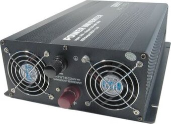 Měnič napětí 24V/230V 3500W, Soluowill NM3,5K, modifikovaná