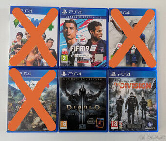 Hry na PS4 -----PRAHA------