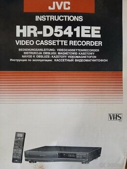 Videorekordér JVC HR-D541EE