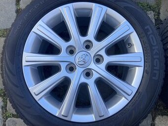 Alu kola TOYOTA COROLLA 5x114 zimní NOKIAN 205/55R16 TPMS