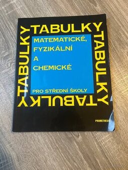 Matematické, fyzikální a chemické tabulky pro SŠ