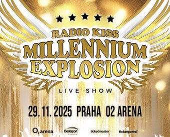 Kiss Millenium 2025 >k podiu< 2 vstupenky