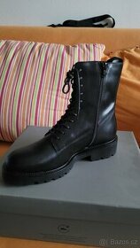 Cerne vysoke boty Vagabond Kenova 38