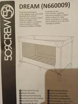 Dětská postýlka cestovní