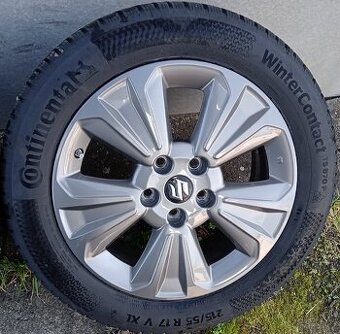 alu kola SUZUKI + zimní pneu