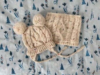 Čepice a nákrčník Reserved vel. 6-12 měs.