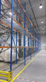 Prodám regál a regálové doplňky. Průmyslové paletové regály.