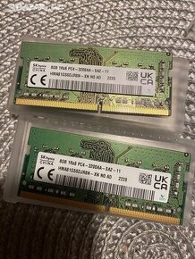 paměť 8 GB DDR4 3200 Mhz - nové