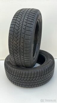 2x zimní pneu - 225/55 R17 97H - CONTINENTAL - 6mm