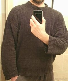 Svetr velurový pánský / unisex