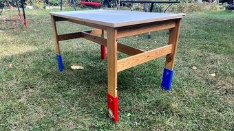 Detsky rostoucí stůl masiv borovice ikea