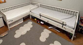 Detska postylka 160 x 70 Ikea vc. matraci