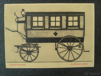 Poštový dostavník - příležitostná dopisnice Praga 1962