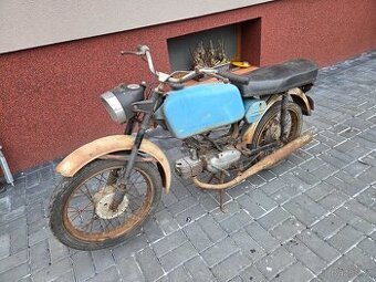 Jawa 23 Mustang bez TP, modrý 1.