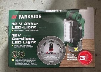 Aku pracovní LED světlo PLLA 12 D3