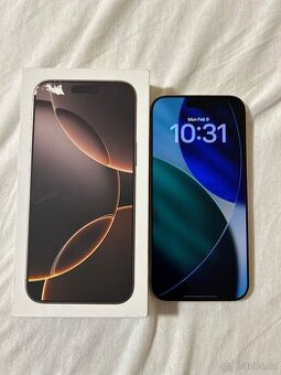 iPhone 16 Pro Max – 256 GB TOP STAV