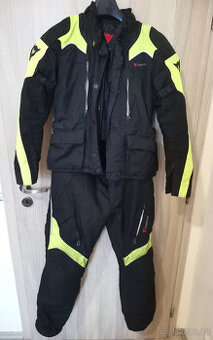 Dvoudílná textilní souprava Dainese tempest D-DRY LADY fluo