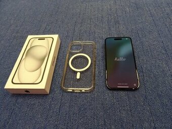 TOP Apple iPhone 15 128GB Baterie 100%