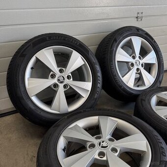 Alu kola Škoda 205/55 R16, 5x112, Octavia III