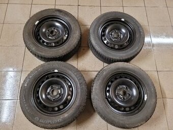 Plechové disky, včetně zimních pneumatik 195/65 R15