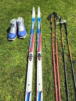 Běžky + boty + hůlky