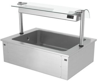 Vestavná chladící vana TEFCOLD CW2/V s galerkou - NOVÁ