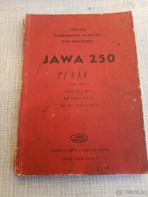Katalog ND jawa pérák 250 příručka originál