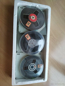 Magnetofonové pásky AGFA, BASF, SCOTCH 15 cm