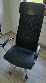 Kancelářská židle IKEA MARCUS koženková