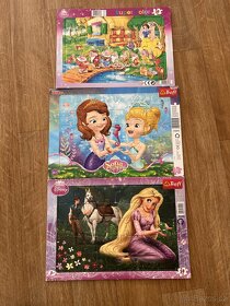 Puzzle pro děti 3+až 8+ (Walt Disney, Krteček, Frozen atd) - 1