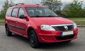 Dacia Logan MCV 2009 1.6i původ ČR první majitel serviska - 1